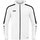 JAKO Kapuzenjacke Power (Polyester-Fleece, Seitentaschen mit Reißverschluss) weiss Kinder
