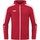 JAKO Kapuzenjacke Power (Polyester-Fleece, Seitentaschen mit Reißverschluss) rot Kinder