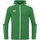 JAKO Kapuzenjacke Power (Polyester-Fleece, Seitentaschen mit Reißverschluss) grün Kinder
