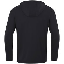 JAKO Hooded Jacket Power (Polyester Fleece, Side Pockets with Zipper) Black/Yellow Men
