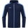 JAKO Kapuzenjacke Power (Polyester-Fleece, Seitentaschen mit Reißverschluss) marineblau/skyblau Kinder