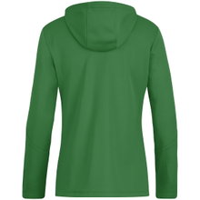 JAKO Hooded Jacket Power (Polyester Fleece, Side Pockets with Zipper) Green Women