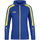 JAKO Kapuzenjacke Power (Polyester-Fleece, Seitentaschen mit Reißverschluss) royalblau/gelb Damen