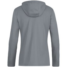 JAKO Hooded Jacket Power (Polyester Fleece, Side Pockets with Zip) Dark Grey Women
