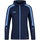 JAKO Kapuzenjacke Power (Polyester-Fleece, Seitentaschen mit Reißverschluss) marineblau/skyblau Damen