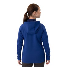 JAKO Kurtka z kapturem Premium Basics (Double-Tech-Knit) niebieska damska
