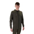 JAKO Hooded Jacket Premium Basics (Double-Tech-Knit) Khaki Brown Men