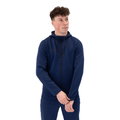 JAKO Hooded Jacket Premium Basics (Double-Tech-Knit) Navy Men