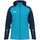 JAKO Hooded Jacket Sonic (durable, soft feel) aqua blue/navy blue children
