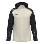 JAKO Kapuzenjacke Sonic (strapazierfähig, weiches Tragegefühl) beige/schwarz Herren