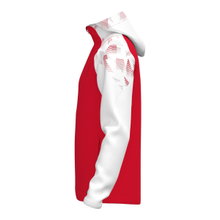 JAKO Kapuzenjacke Sonic (strapazierfähig, weiches Tragegefühl) rot/weiss Herren