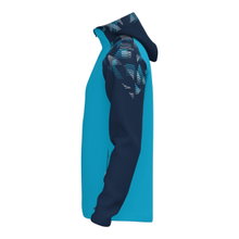 JAKO Kapuzenjacke Sonic (strapazierfähig, weiches Tragegefühl) aquablau/marineblau Herren