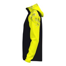 JAKO Sonic Hooded Jacket (durable, soft feel) black/neon yellow men's