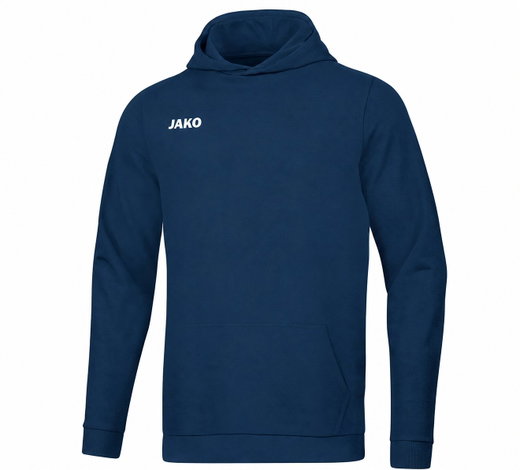 JAKO Kapuzenpullover Hoodie Base (70% Bio-Baumwolle) marineblau Kinder
