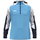 JAKO Kapuzenpullover mit Half-Zip Dynamic (100% rec. Polyester) himmelblau/weiss/marineblau Kinder