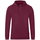 JAKO Freizeit Kapuzenpullover Hoodie Organic (Bio-Baumwolle) weinrot Jungen