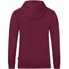 JAKO Freizeit Kapuzenpullover Hoodie Organic (Bio-Baumwolle) weinrot Jungen