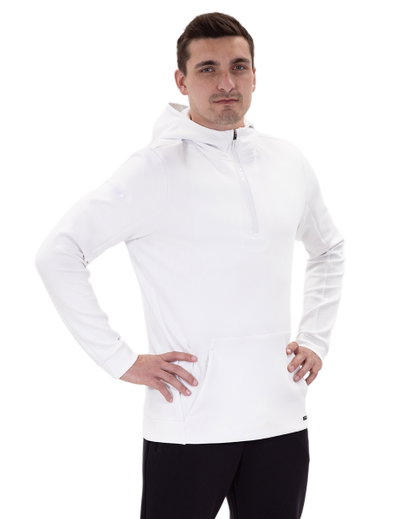 JAKO Freizeit Kapuzenpullover Hoodie Pro Casual (elastisches Material) weiss Herren