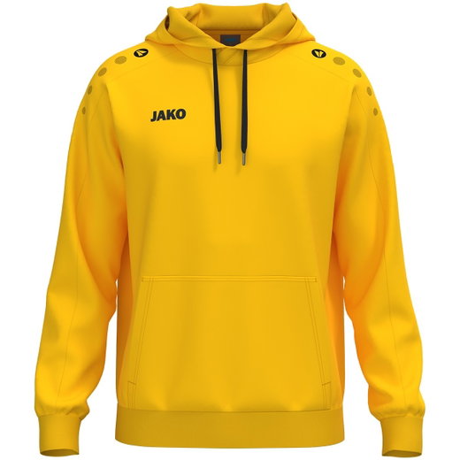 JAKO Kapuzenpullover One Sweat (Baumwolle-Mischung) gelb Herren