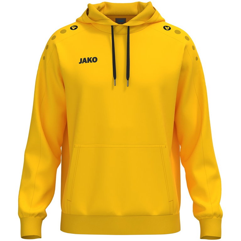 JAKO Hooded Sweatshirt One Sweat (Cotton Blend) yellow Men's