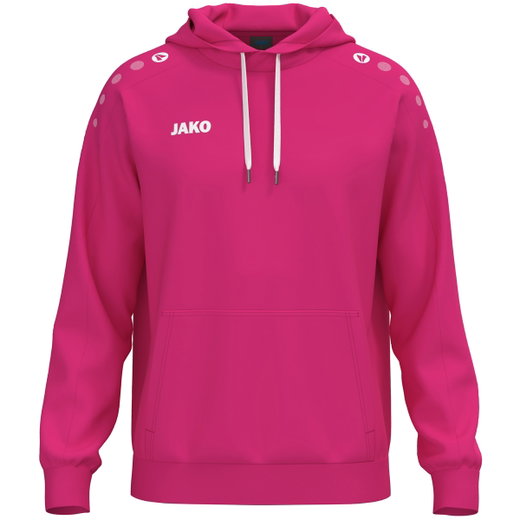 JAKO Kapuzenpullover One Sweat (Baumwolle-Mischung) pink Kinder