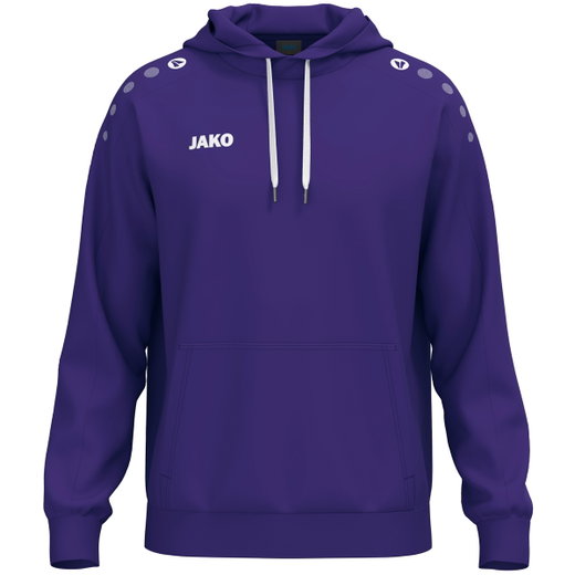 JAKO Kapuzenpullover One Sweat (Baumwolle-Mischung) violett Herren