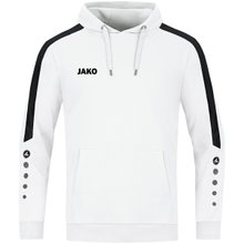 JAKO Hoodie Power Hooded Sweatshirt (Organic Cotton) White Men