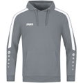 JAKO Kapuzenpullover (Hoodie) Power Kapuzensweat (Bio-Baumwolle) dunkelgrau Herren
