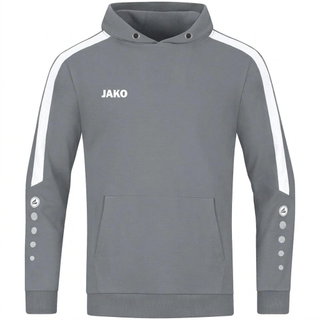 JAKO Kapuzenpullover (Hoodie) Power Kapuzensweat (Bio-Baumwolle) dunkelgrau Kinder