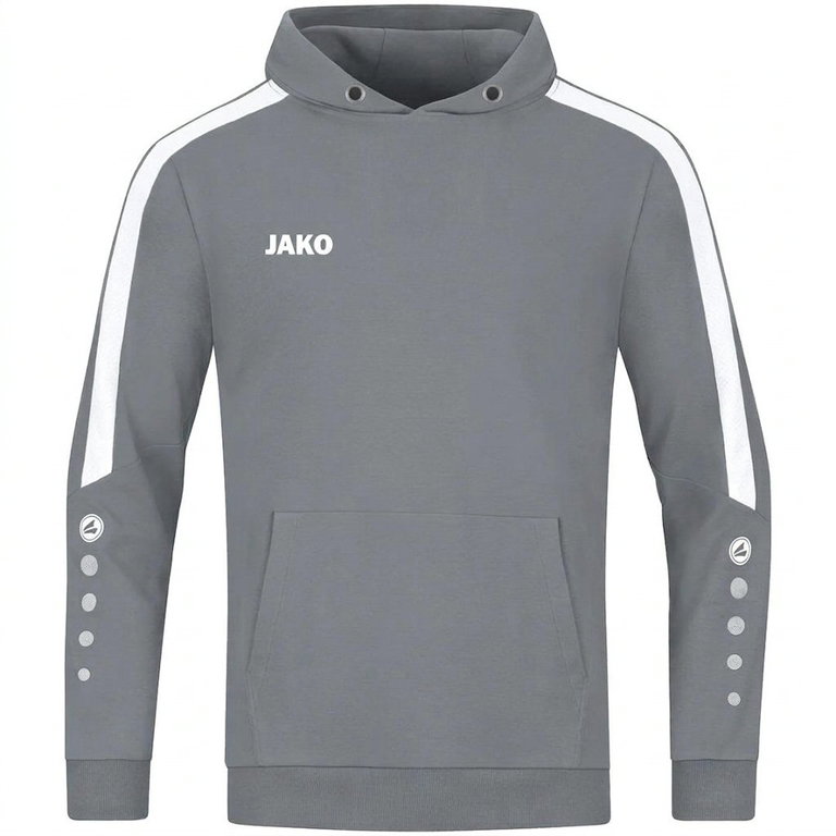 JAKO Bluza z kapturem (Hoodie) Power Kapuzensweat (Bawełna ekologiczna) ciemnoszara dziecięca
