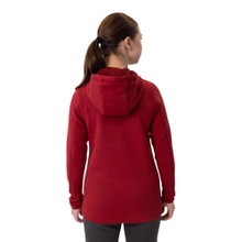 JAKO Bluza z kapturem Premium Basics (Double-Tech-Knit) czerwona Damska