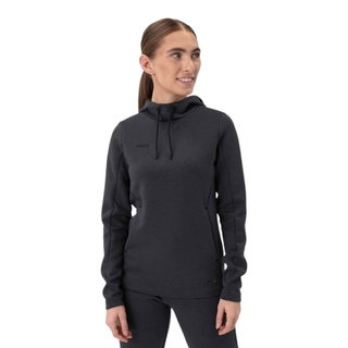 JAKO Bluza z kapturem Premium Basics (Double-Tech-Knit) antracytowa Damska