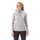 JAKO Kapuzenpullover Premium Basics (Double-Tech-Knit) hellgrau Damen