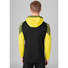 JAKO Hoodie Performance (Polyester-Fleece) black/yellow Men