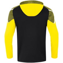JAKO Kapuzensweat (Hoodie) Performance (Polyester-Fleece) schwarz/gelb Damen
