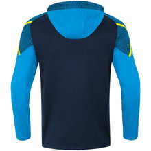 JAKO Kapuzensweat (Hoodie) Performance (Polyester-Fleece) marineblau/hellblau Kinder