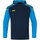 JAKO Kapuzensweat (Hoodie) Performance (Polyester-Fleece) marineblau/hellblau Kinder