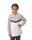 JAKO Langarmshirt Ziptop Iconic (angenehmer Tragekomfort) weiss/grau/anthrazitgrau Kinder