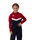 JAKO Long Sleeve Shirt Ziptop Iconic (comfortable to wear) navy/red Kids
