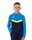 JAKO Long Sleeve Shirt Ziptop Iconic (comfortable to wear) navy blue/light blue/yellow Kinder