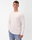 JAKO Langarmshirt Organic (Freizeit, Bio-Baumwolle) weiss Herren