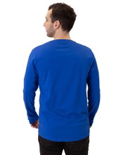 JAKO Long Sleeve Shirt Organic (Leisure, Organic Cotton) royal blue Men's