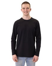 JAKO Long Sleeve Shirt Organic (Leisure, Organic Cotton) Black Men's