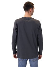 JAKO Long Sleeve Shirt Organic (Leisure, Organic Cotton) Charcoal Grey Men's
