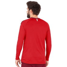 JAKO Sport Long Sleeve Sweat Champ 2.0 (100% Polyester) Red Men