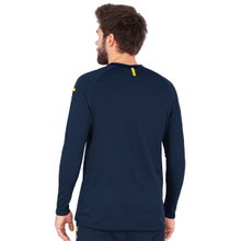 JAKO Sport Long Sleeve Sweat Champ 2.0 (100% Polyester) Navy/ Yellow Men