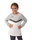 JAKO Sportowa koszulka z długim rękawem Sweat Iconic (fleece z poliestru i elastanu) biały/szary/antracytowy dziecięcy