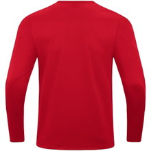 JAKO Sport-Langarmshirt Sweat Power (rec. Polyester, hohe Bewegungsfreiheit) rot Kinder