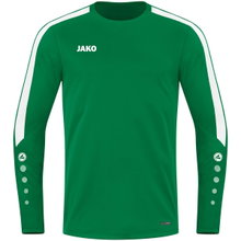 JAKO Sport Long Sleeve Shirt Sweat Power (recycled Polyester, high freedom of movement) green Kids