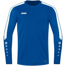 JAKO Sport Long Sleeve Sweat Power (recycled polyester, high freedom of movement) royal blue Kids